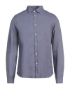 Altea Man Shirt Lilac Size Xl Linen In Purple