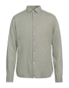 Altea Man Shirt Sage Green Size Xl Linen