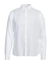 Altea Man Shirt White Size L Linen