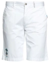 Altea Man Shorts & Bermuda Shorts White Size 36 Cotton, Elastane In White