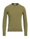 Altea Man Sweater Acid Green Size L Virgin Wool