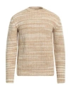 Altea Man Sweater Beige Size L Alpaca Wool, Virgin Wool, Polyamide