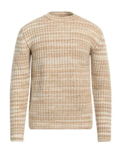 Altea Man Sweater Beige Size L Alpaca Wool, Virgin Wool, Polyamide