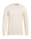 Altea Man Sweater Beige Size L Cotton In Beige