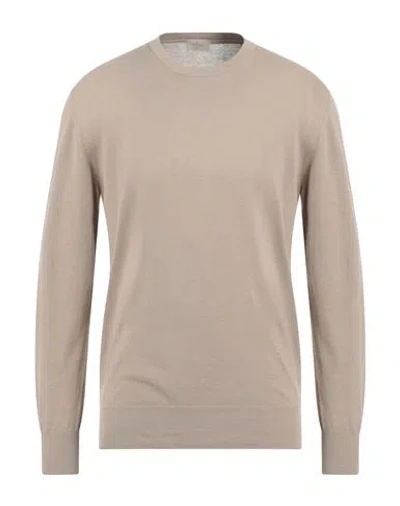 Altea Man Sweater Beige Size Xxl Linen, Cotton In Beige