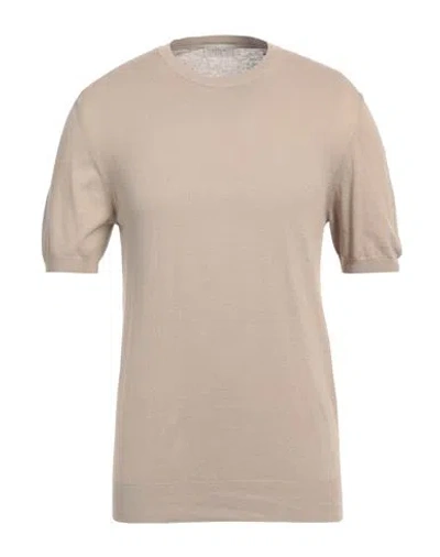 Altea Man Sweater Beige Size Xl Linen, Cotton