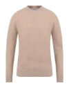 Altea Man Sweater Beige Size L Virgin Wool, Cashmere In Beige