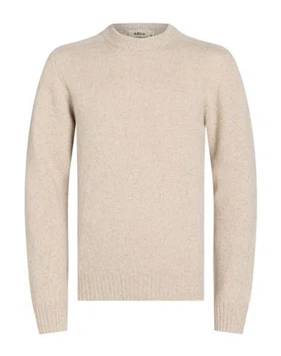 Altea Man Sweater Beige Size L Virgin Wool, Cashmere In Nude