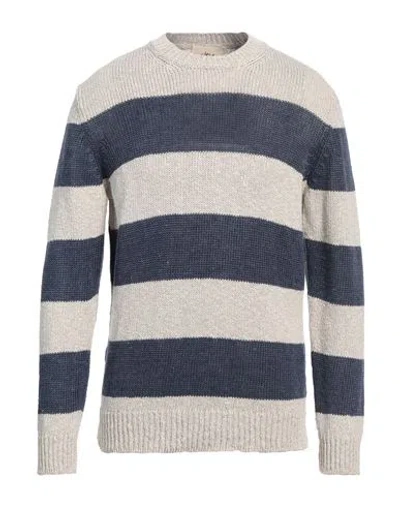 Altea Man Sweater Beige Size M Cotton, Linen