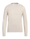 Altea Man Sweater Beige Size S Linen, Cotton
