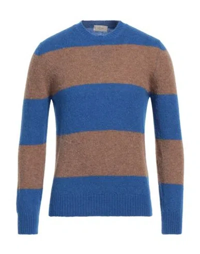 Altea Man Sweater Blue Size L Alpaca Wool, Polyamide, Wool