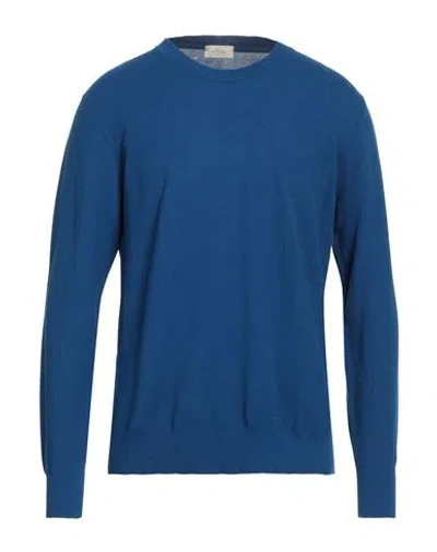 ALTEA ALTEA MAN SWEATER BLUE SIZE L COTTON