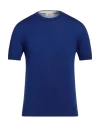 Altea Man Sweater Blue Size L Cotton