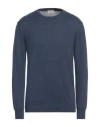 Altea Man Sweater Blue Size Xxl Linen, Cotton