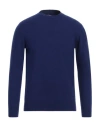 Altea Man Sweater Blue Size L Virgin Wool