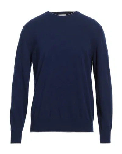 Altea Man Sweater Blue Size L Virgin Wool