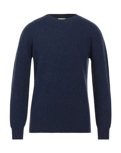 Altea Man Sweater Blue Size L Virgin Wool, Cashmere