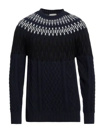 Altea Man Sweater Blue Size M Virgin Wool, Cashmere, Mohair Wool