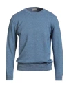 Altea Man Sweater Blue Size S Cotton