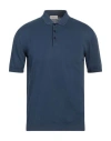 Altea Man Sweater Blue Size S Linen, Cotton
