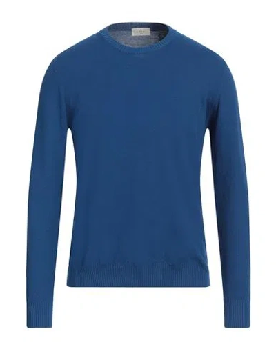 Altea Man Sweater Blue Size Xl Cotton