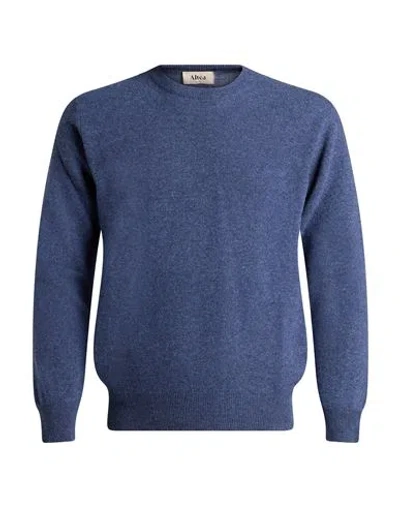 Altea Man Sweater Blue Size Xl Virgin Wool