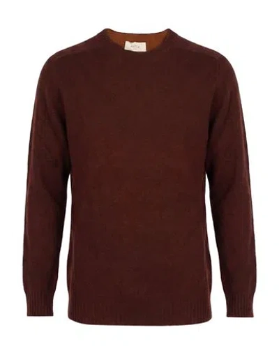 Altea Man Sweater Brown Size Xl Virgin Wool, Cashmere