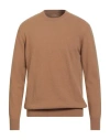 Altea Man Sweater Camel Size Xxxl Virgin Wool In Nude