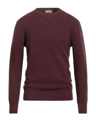 Altea Man Sweater Chocolate Brown Size L Virgin Wool