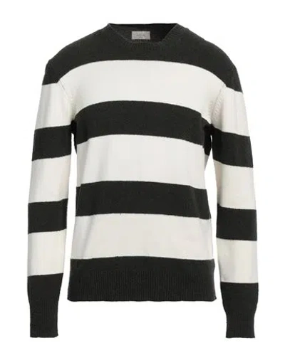Altea Man Sweater Dark Green Size L Cotton, Polyamide
