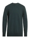 Altea Man Sweater Dark Green Size Xxl Virgin Wool