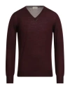 Altea Man Sweater Deep Purple Size S Virgin Wool