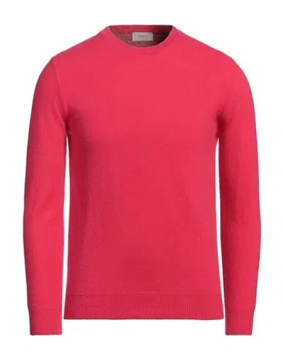 Altea Man Sweater Fuchsia Size S Virgin Wool In Pink