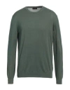 Altea Man Sweater Green Size L Linen, Cotton