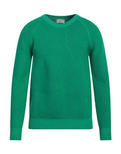 Altea Man Sweater Green Size L Virgin Wool