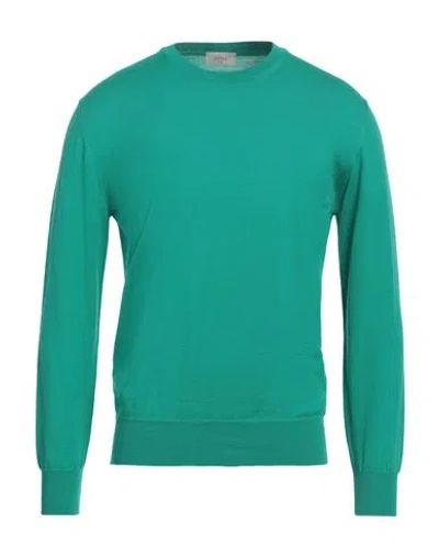 Altea Man Sweater Green Size L Virgin Wool
