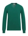 Altea Man Sweater Green Size M Virgin Wool