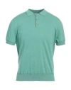 Altea Man Sweater Green Size S Cotton In Green