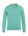 Altea Man Sweater Green Size Xl Cotton In Green