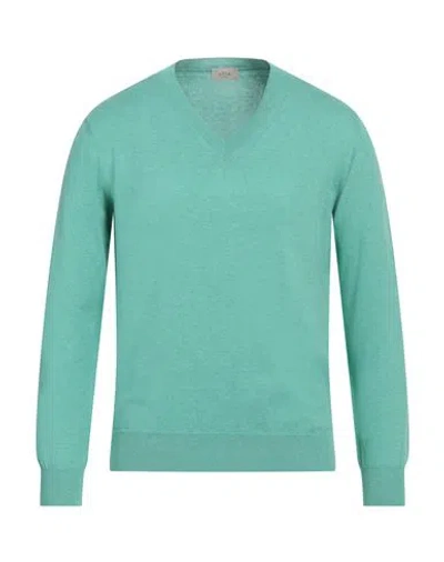 Altea Man Sweater Green Size Xl Cotton