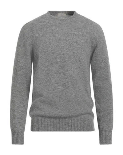 Altea Man Sweater Grey Size Xl Alpaca Wool, Polyamide, Wool In Grey