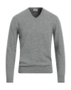 Altea Man Sweater Grey Size M Virgin Wool