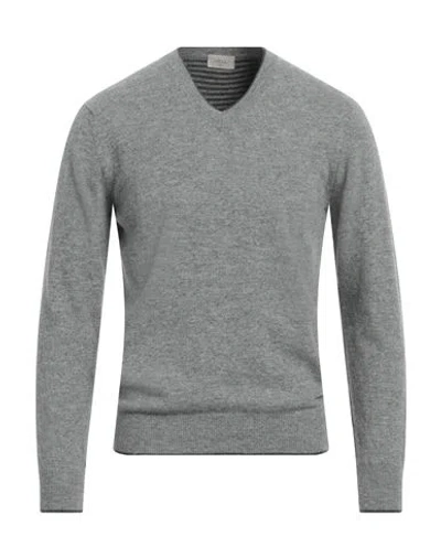 Altea Man Sweater Grey Size M Virgin Wool