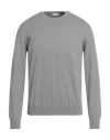 Altea Man Sweater Grey Size Xxl Cotton In Grey