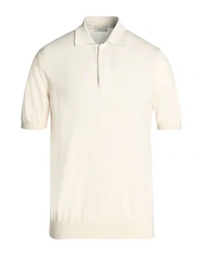 Altea Man Sweater Ivory Size L Cotton In White