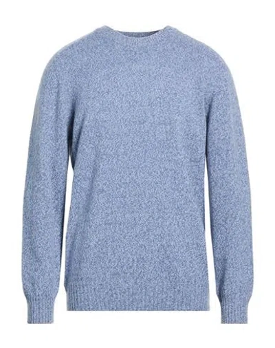 Altea Man Sweater Light Blue Size S Virgin Wool, Cashmere