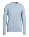 Altea Man Sweater Sky Blue Size Xxl Cotton In Blue
