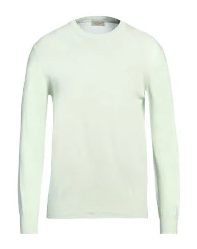 Altea Man Sweater Light Green Size M Linen, Cotton In Green