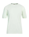 Altea Man Sweater Light Green Size Xxl Linen, Cotton