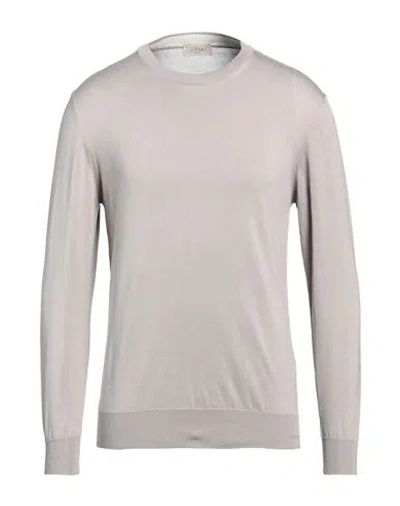 Altea Man Sweater Light Grey Size L Cotton